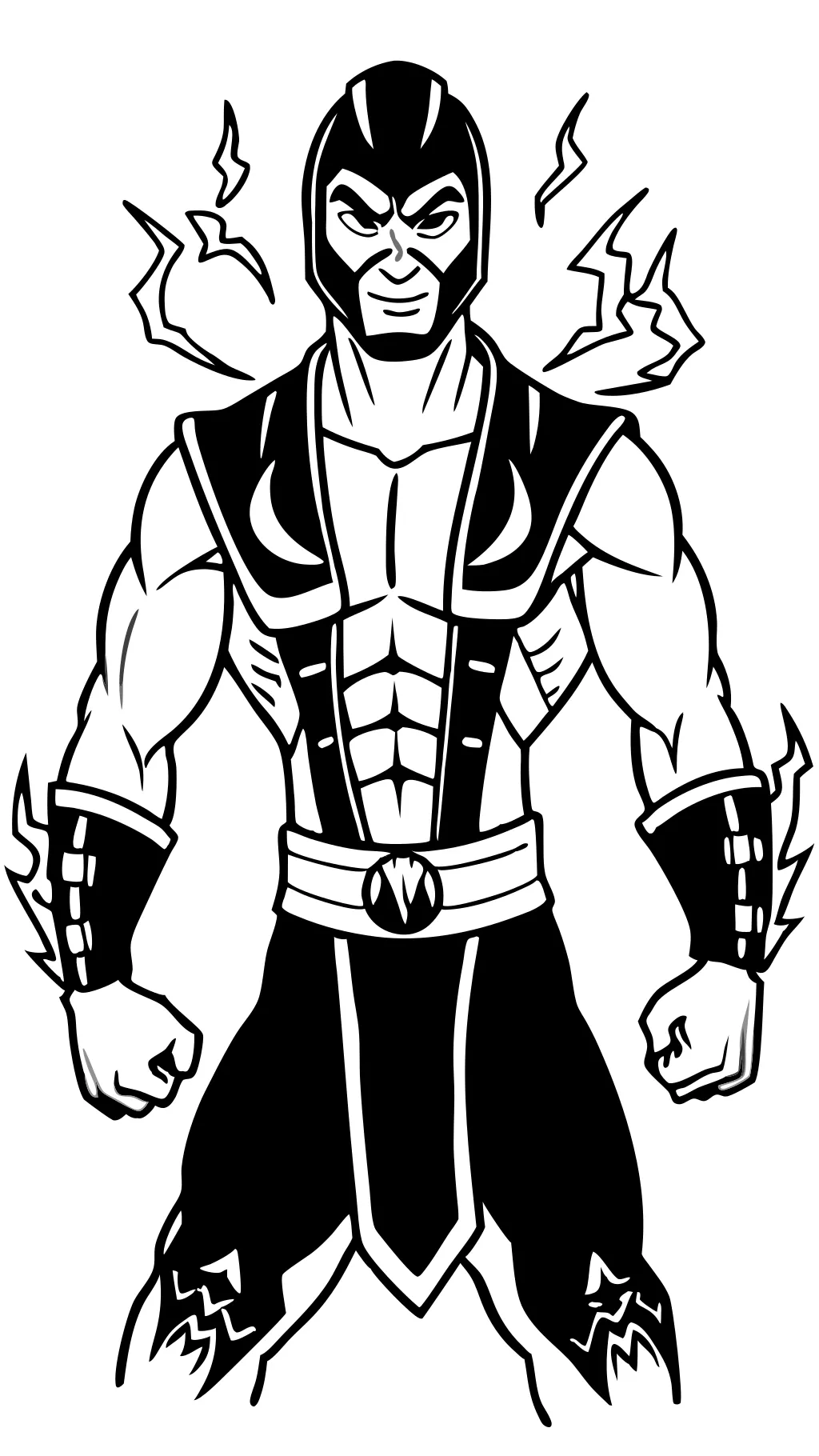 coloriages mortel kombat